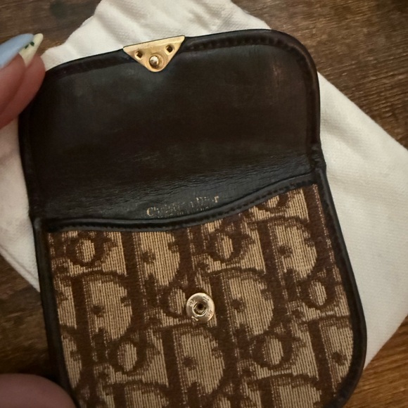 Dior Tan and Brown Monogram Clutch - Picture 3 of 3